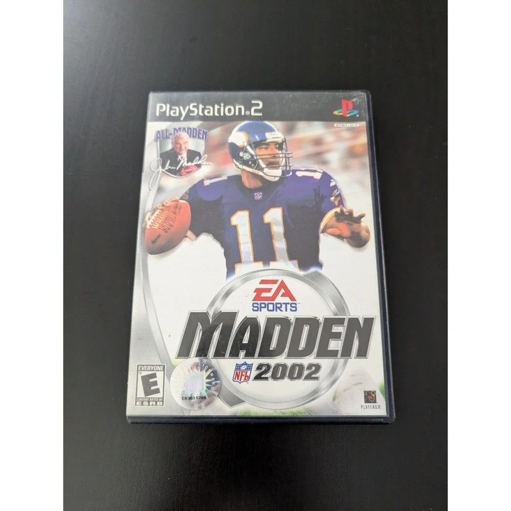 Madden‎ NFL 2002 PS2 PlayStation 2 + Reg Card - Complete CIB -